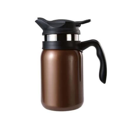Timolino 20 oz. Majestica Insulated Vacuum Coffee And Tea Maker - Amber Brown VPJ-60TEMBW